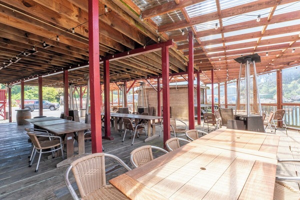 Área para banquetes al aire libre