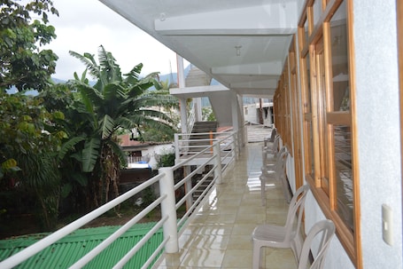 Entrada de la propiedad