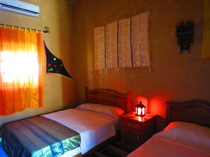 Select Comfort beds, individually decorated, desk, laptop workspace