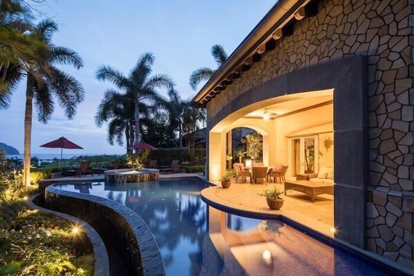 Villa familiar, varias camas (Villa La Perla) | Alberca