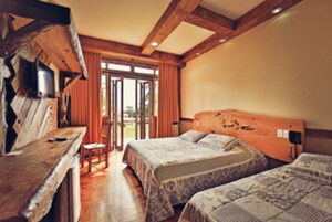 Room (Pampeano) | Desk, blackout drapes, iron/ironing board, free WiFi