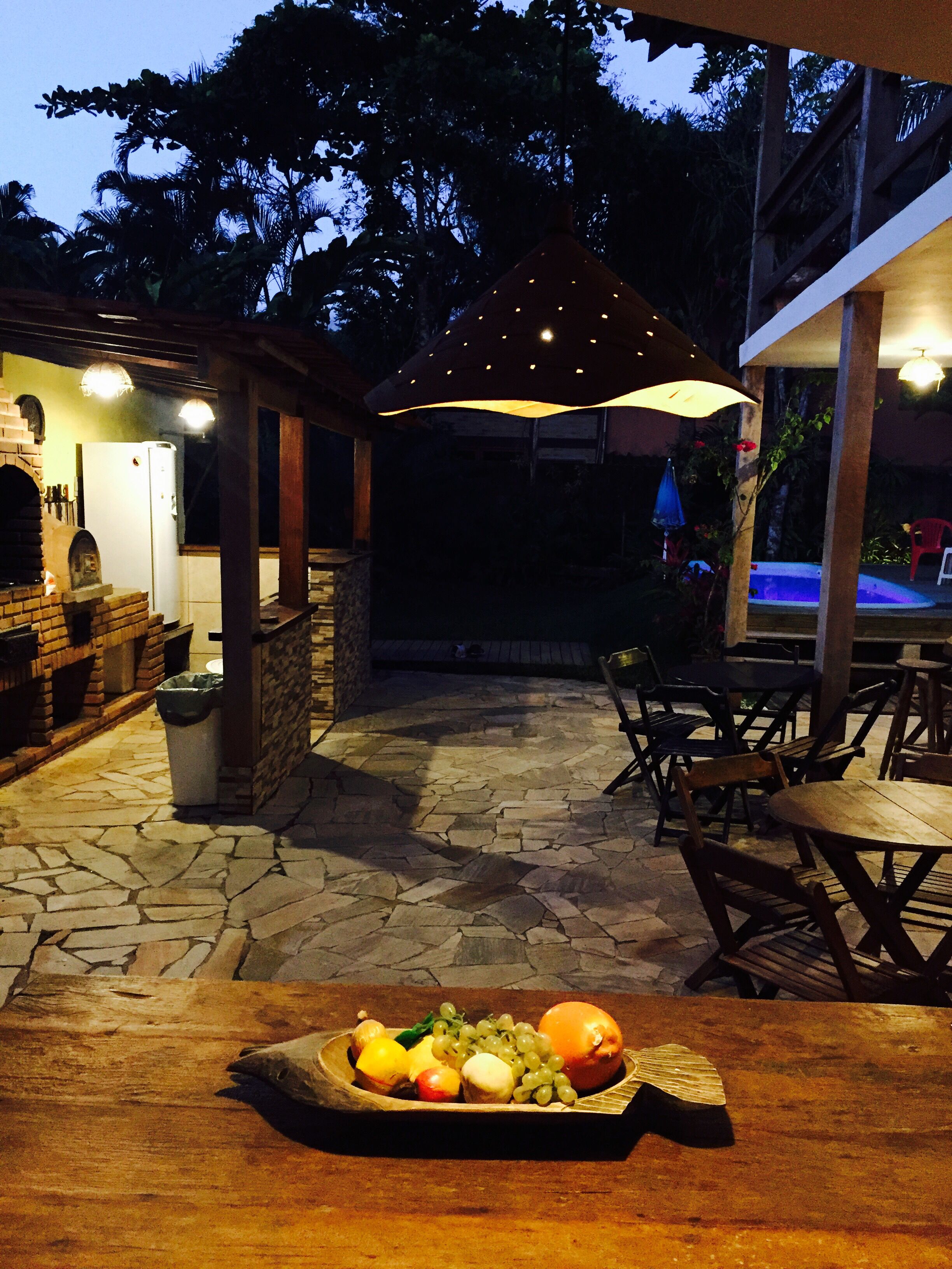 Opções para refeição ao ar livre