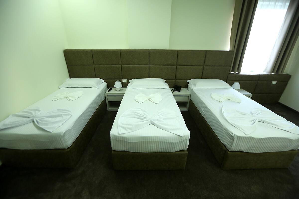 Classic Triple Room, 3 Twin Beds, Non Smoking | WiFi, bed sheets, wheelchair access