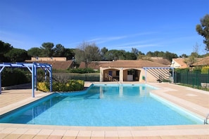 Pool - MAZET 4 Pers. CLIM-PERGOLA-TERRACE / GARDEN 40m2 - RESIDENCE POOL-WIFI (LA MOTTE)