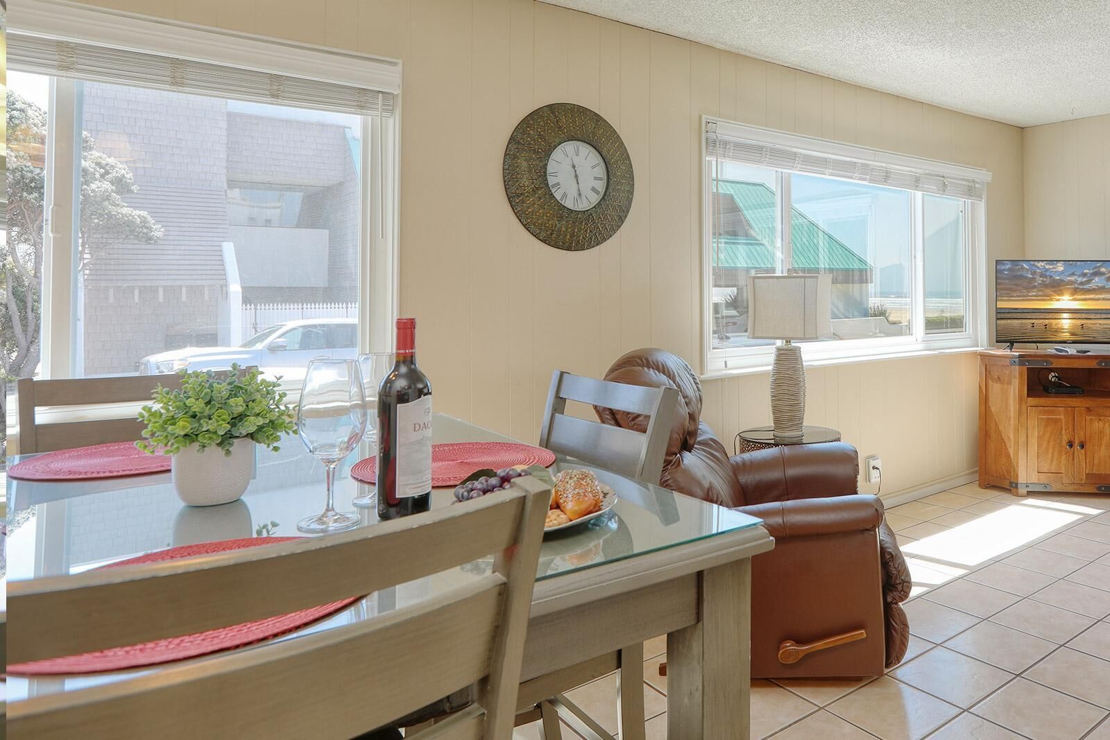 Ten Steps to the Beach.  Gorgeous Views! Lower Level Two Bedroom Two Bath Condo