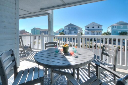 Enjoy Ocean Views at WBV 103 A Stones Throw, a cozy 2BR condo in Oak Island.