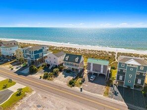 Exterior - Direct Oceanfront Home | Sleeps 12 with Stunning Views | Atlantic Breeze (Oak Island)