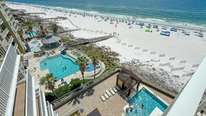 A resort with multiple swimming pools, a beach, and a boardwalk. - DIRECT GULF FRONT, AWESOME BEACHES, GREAT AMENITIES, ORANGE BEACH ACTIVITIES (Orange Beach)