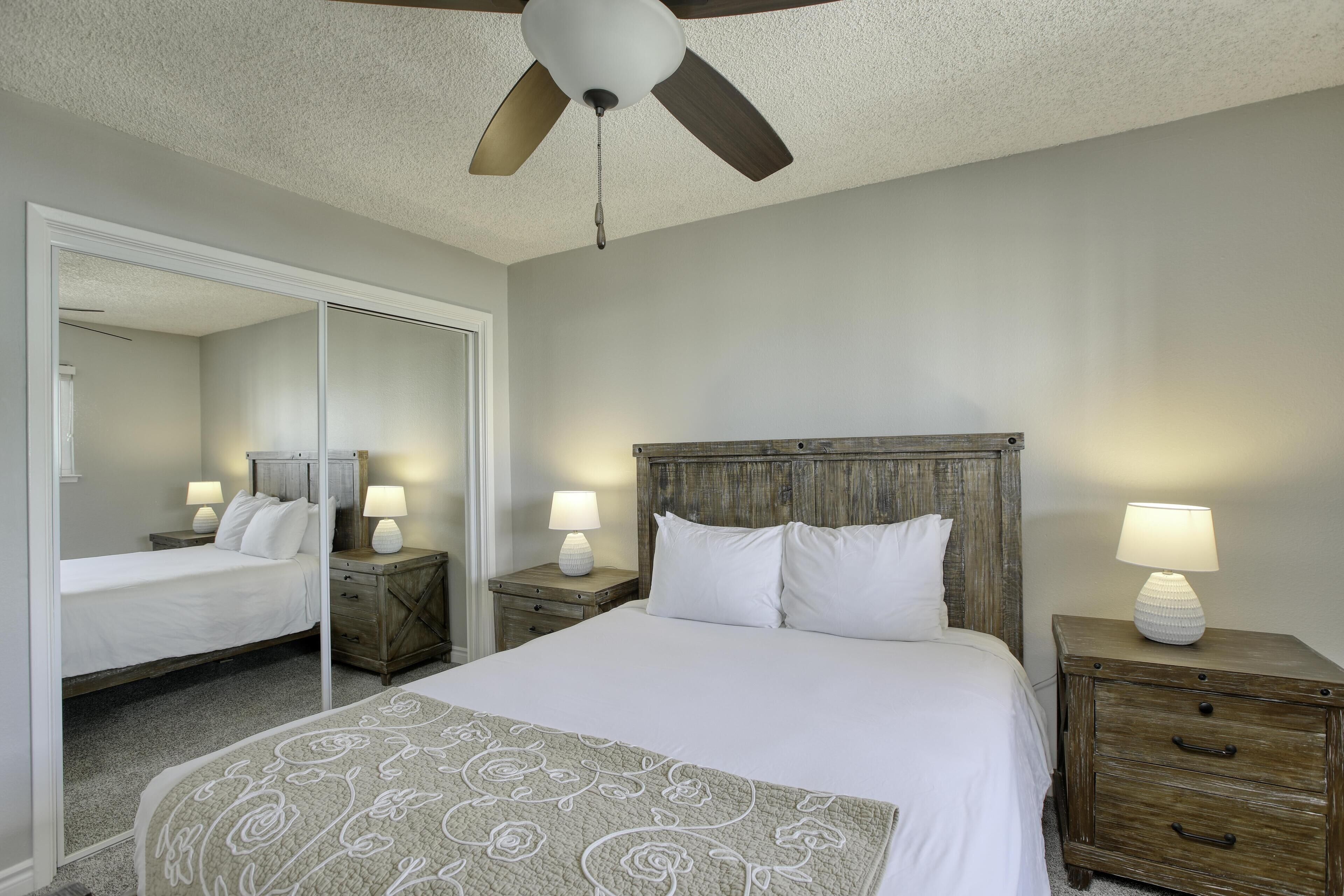 1 多间卧室、熨斗/熨衣板、免费 WiFi、床单