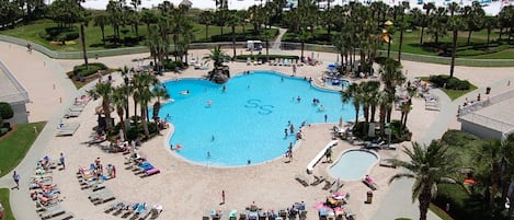 Piscina externa, piscina aquecida