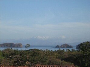 Uitzicht op strand/zee