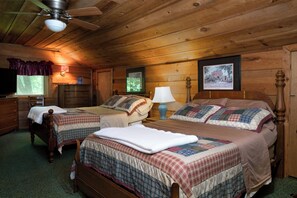 4 bedrooms, bed sheets