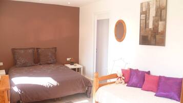 Individually decorated, individually furnished, free WiFi, bed sheets
