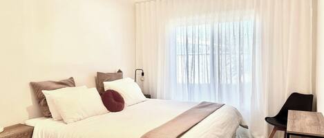 アパートメント | 2 室のベッドルーム、エジプト綿のシーツ、高級寝具、ピロートップベッド