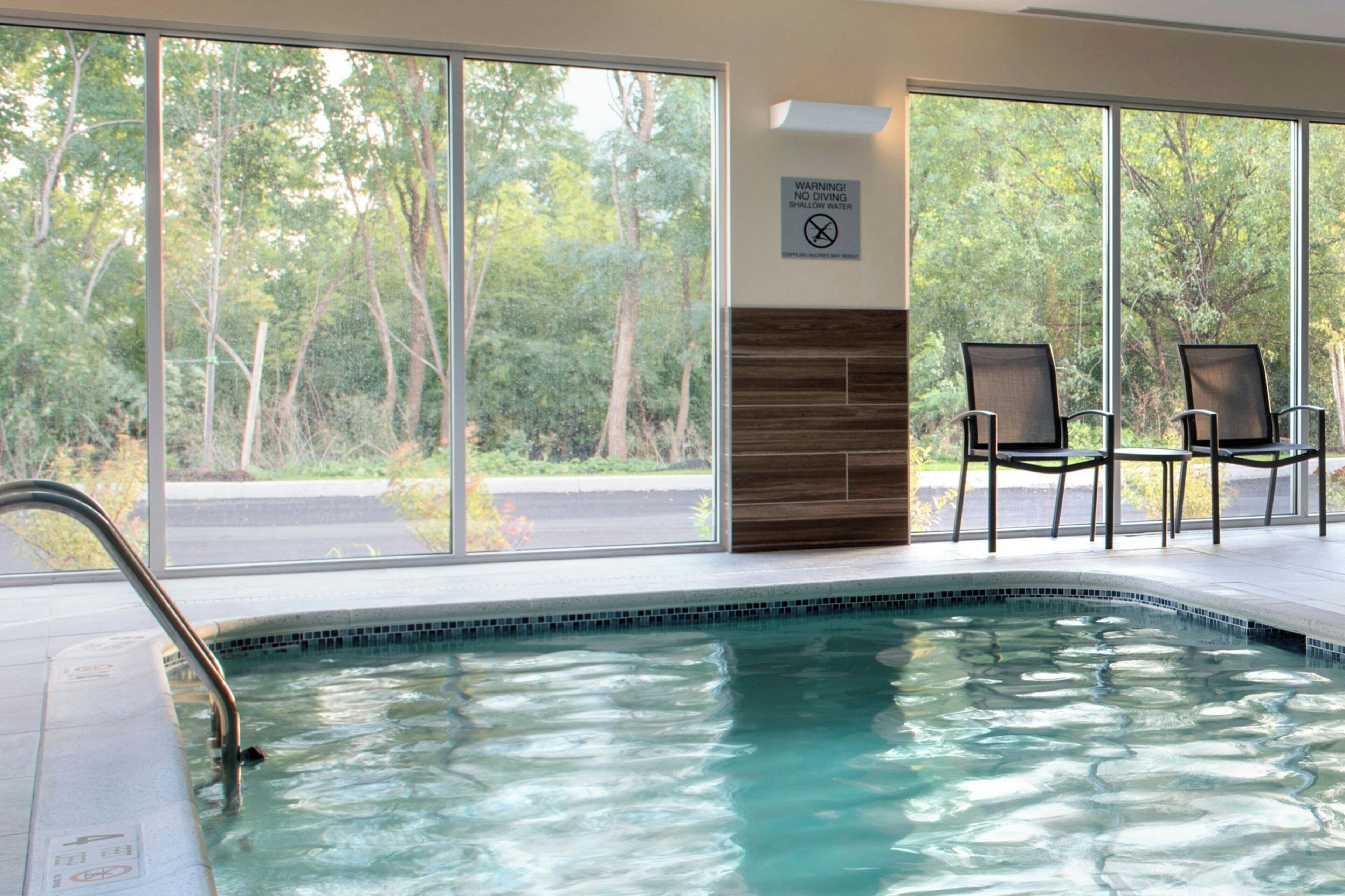 Una piscina techada