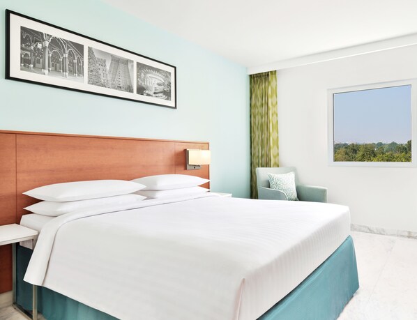 Pillowtop beds, in-room safe, desk, iron/ironing board