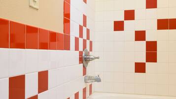 Dusche im Bad