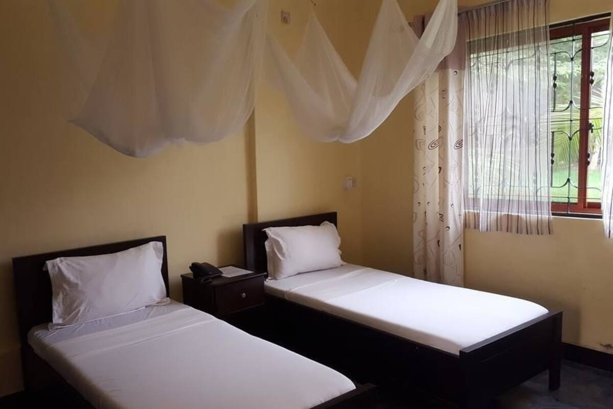 Blackout curtains, soundproofing, free WiFi, wheelchair access