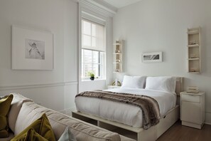 Literie de qualité supérieure, coffres-forts dans les chambres