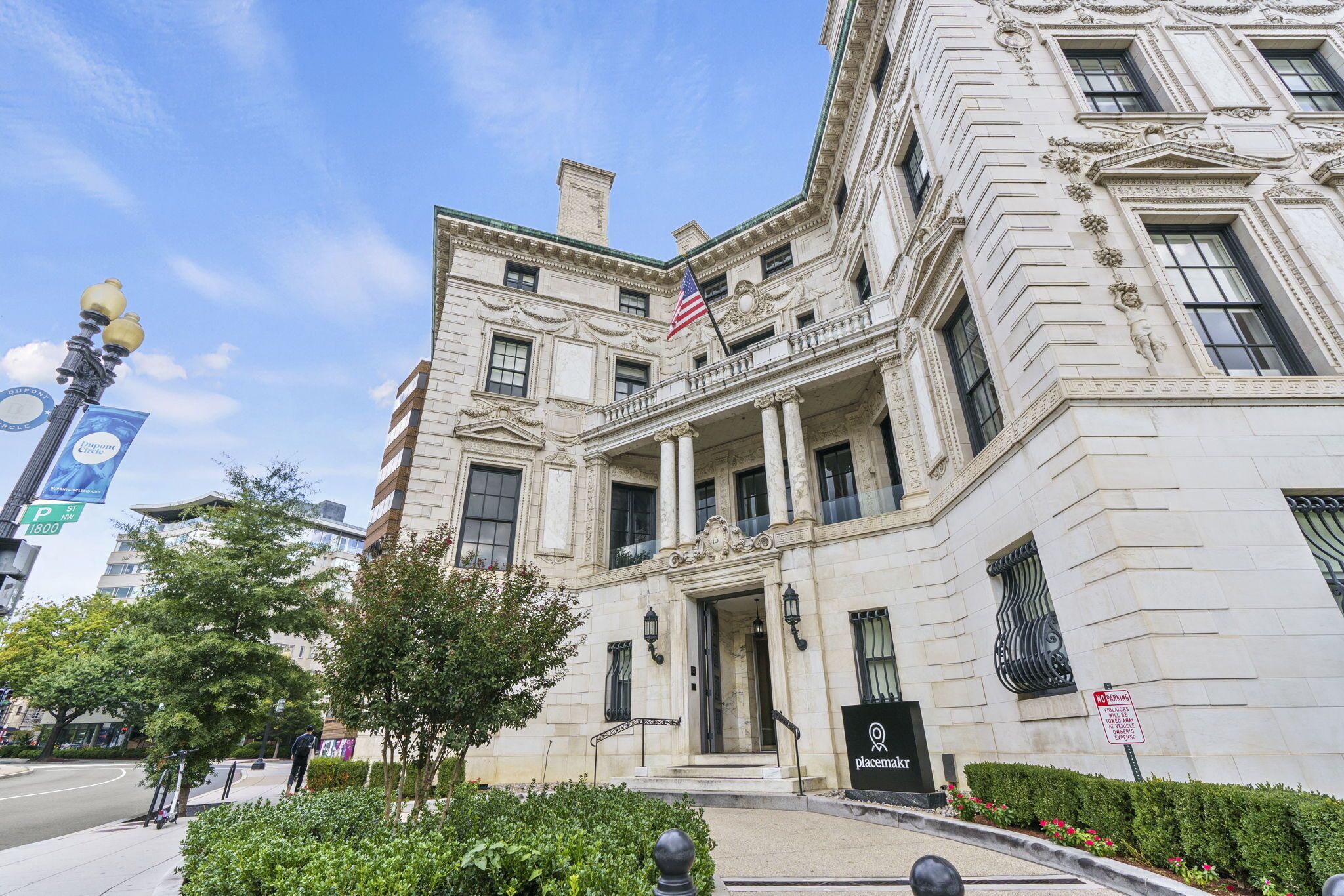 Facciata della struttura