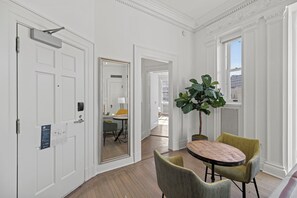 55-inch flat-screen TV with digital channels, TV, Netflix - Placemakr Dupont Circle (Washington)