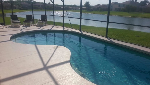 Outdoor pool - 4BR Cresent Lakes Pool Home by FVM (Kissimmee)