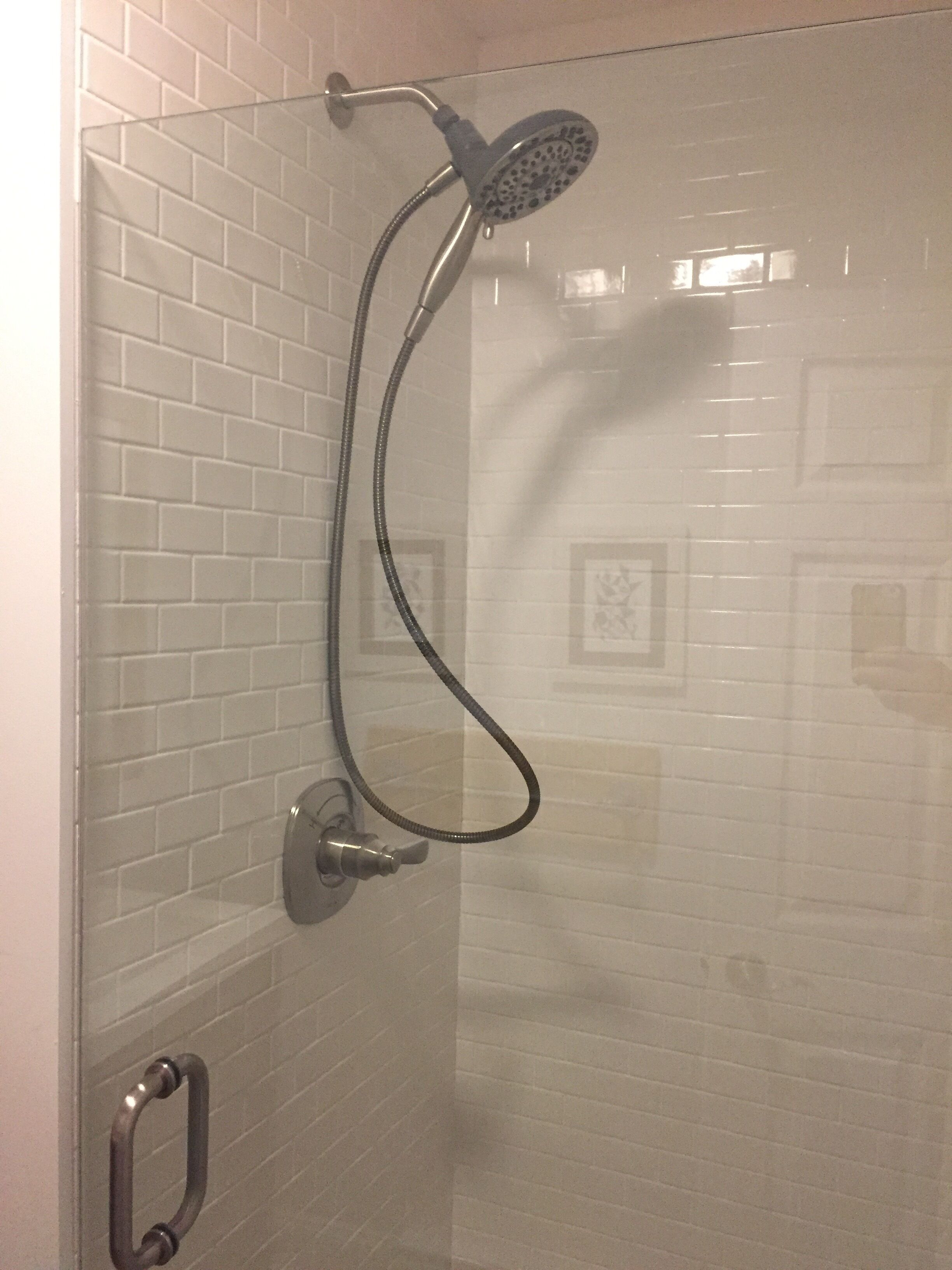 Hair dryer, towels