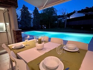 Outdoor pool - Villa Casanovas (Port de la Selva) with private pool and garden 150m from the beach (EL PORT DE LA SELVA)