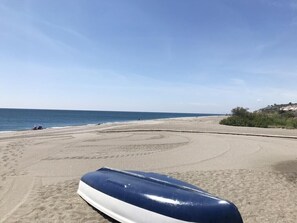 Accommodatie ligt op het strand