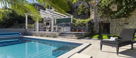 Außenpool, beheizter Pool