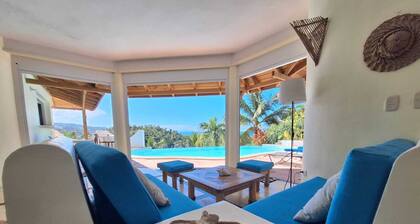 Mariquita exceptional sea and lomas view - private pool - 5 mn beach