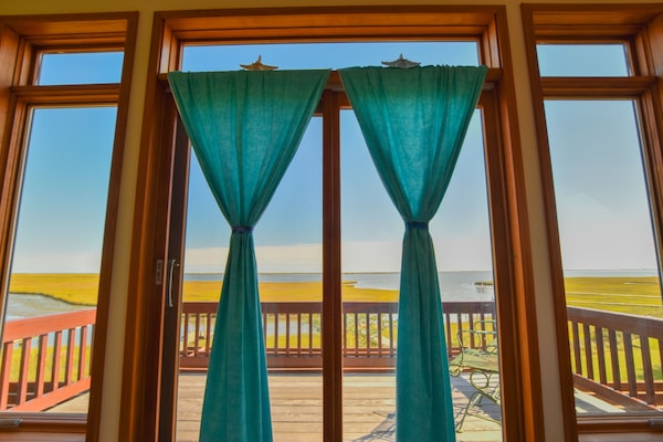 Upstairs Balcony Sliding Glass Doors.