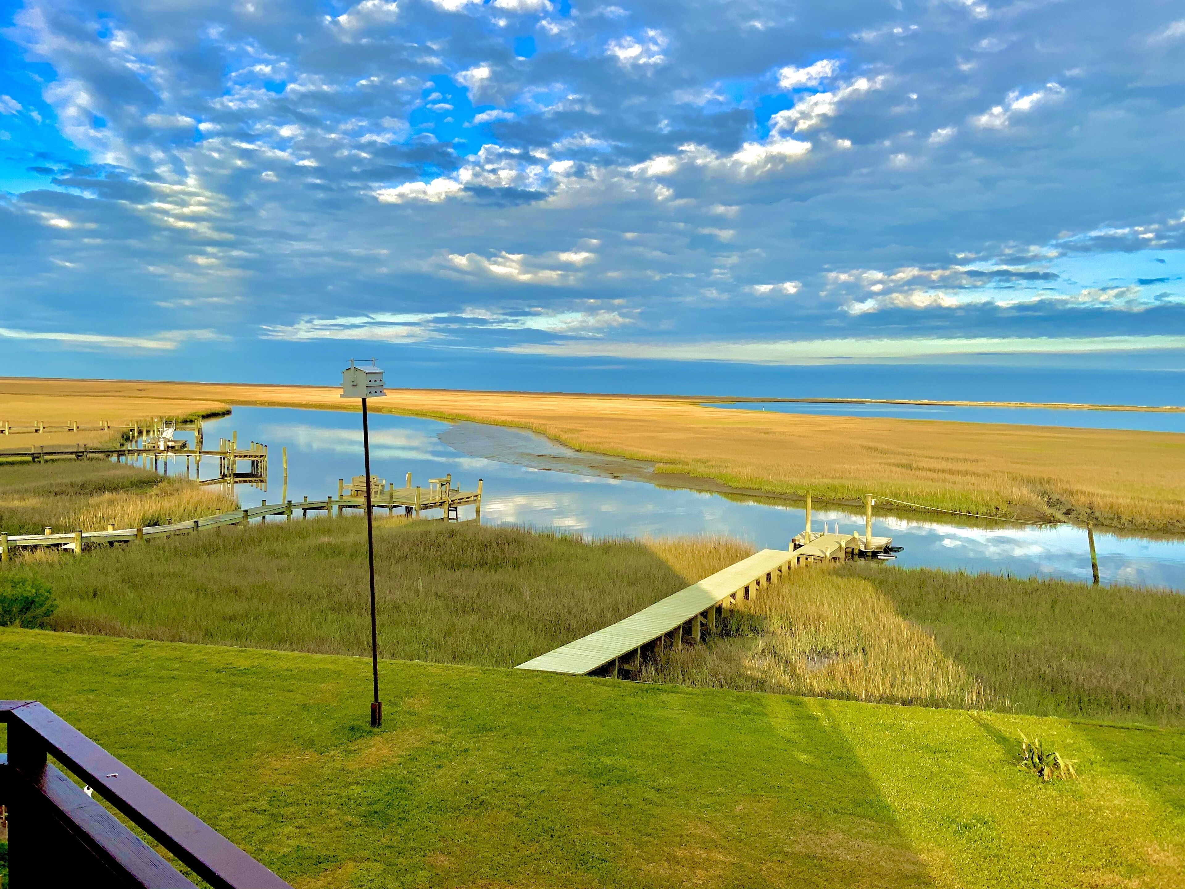 View from the porch - isn't it beautiful! Listen to the wildlife and enjoy!