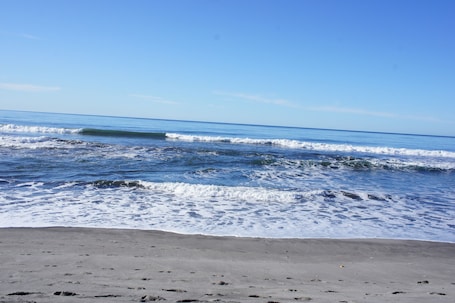 On the beach, sun-loungers. Beachfront paradise! Villa San Miguel! 4 bdrs, sleeps 14 pool & steps from beach