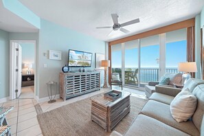 Smart TV, DVD player, books, video library