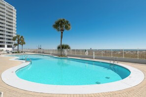 Indoor pool, outdoor pool