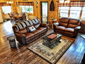 TV, DVD player - Cozy Lakeside Retreat Loaded with Amenities & Direct Trail Access! (Sinclair)