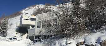 Private High East Bench Private Touring Bike Ski Touring Snow Pools Powder Mountain