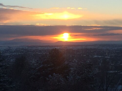 Private High East Bench Private Touring Bike Ski Touring Snow Pools Powder Mountain 