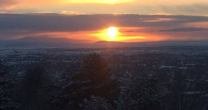 Private High East Bench Private Touring Bike Ski Touring Snow Pools Powder Mountain