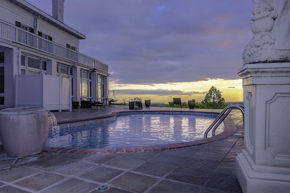 Seasonal outdoor pool