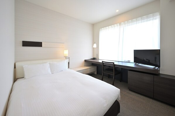 In-room safe, soundproofing, free WiFi, bed sheets - Hotel Keihan Tokyo Yotsuya (Tokyo)