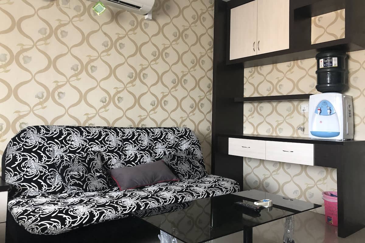 Studiosvit Deluxe - 1 sovrum | Skrivbord, extrasängar och gratis wi-fi