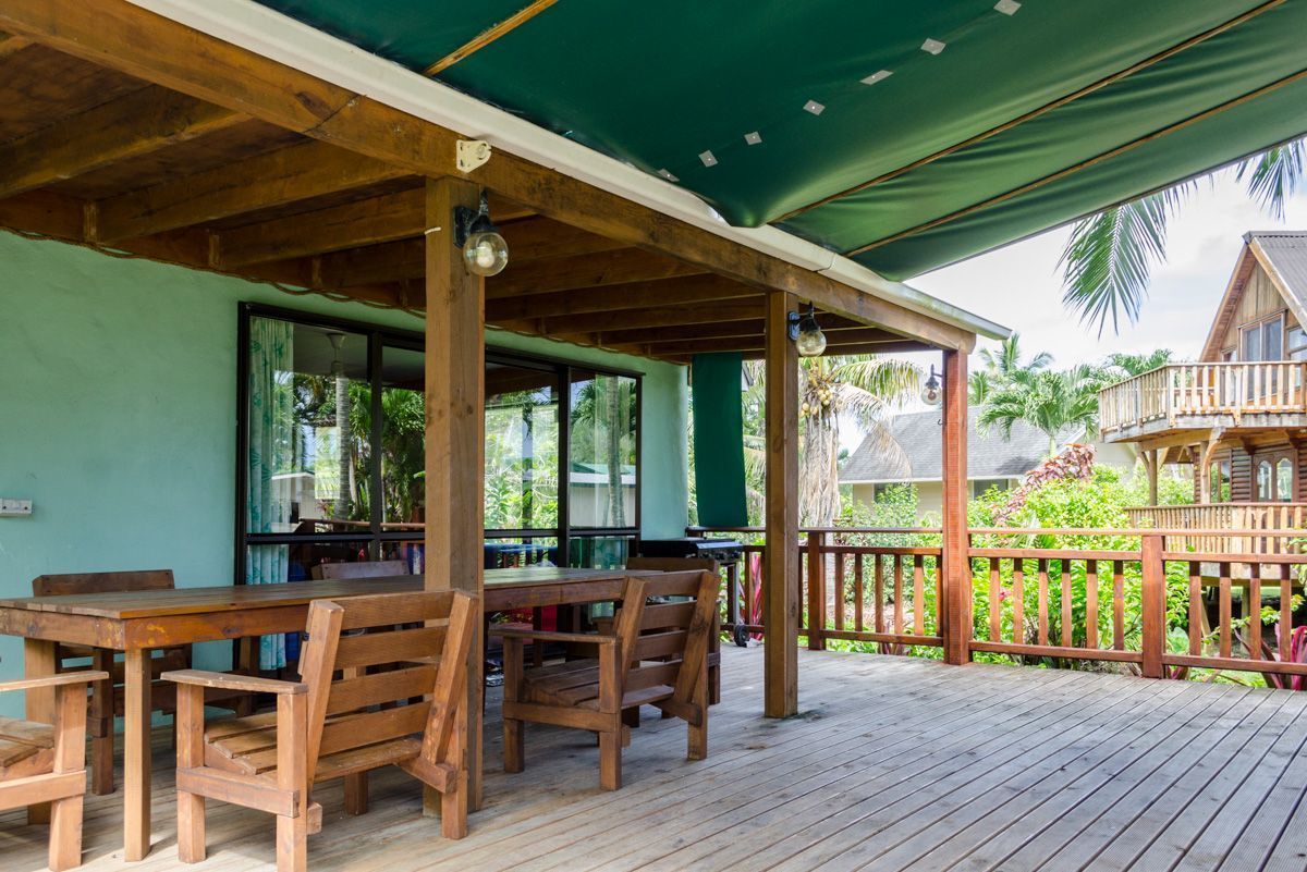 3 bedroom riverview villa | terrace/patio