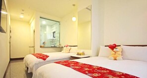 Gratis wifi, beddengoed