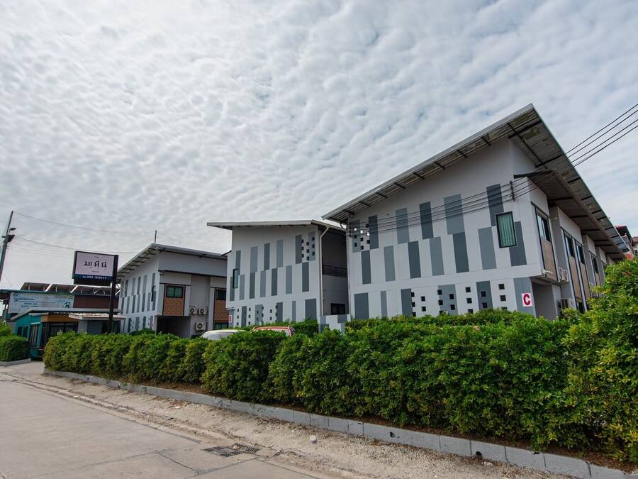 Façana frontal de l'allotjament