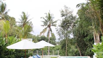 Luxury Villa, 2 Bedrooms, Private Pool | Garden view