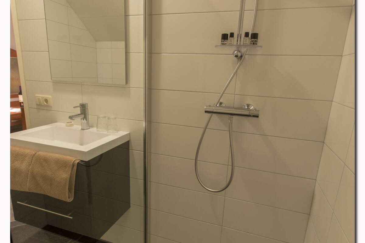 standard double room, 2 single beds, non smoking | premium bedding, desk, blackout curtains, free wifi