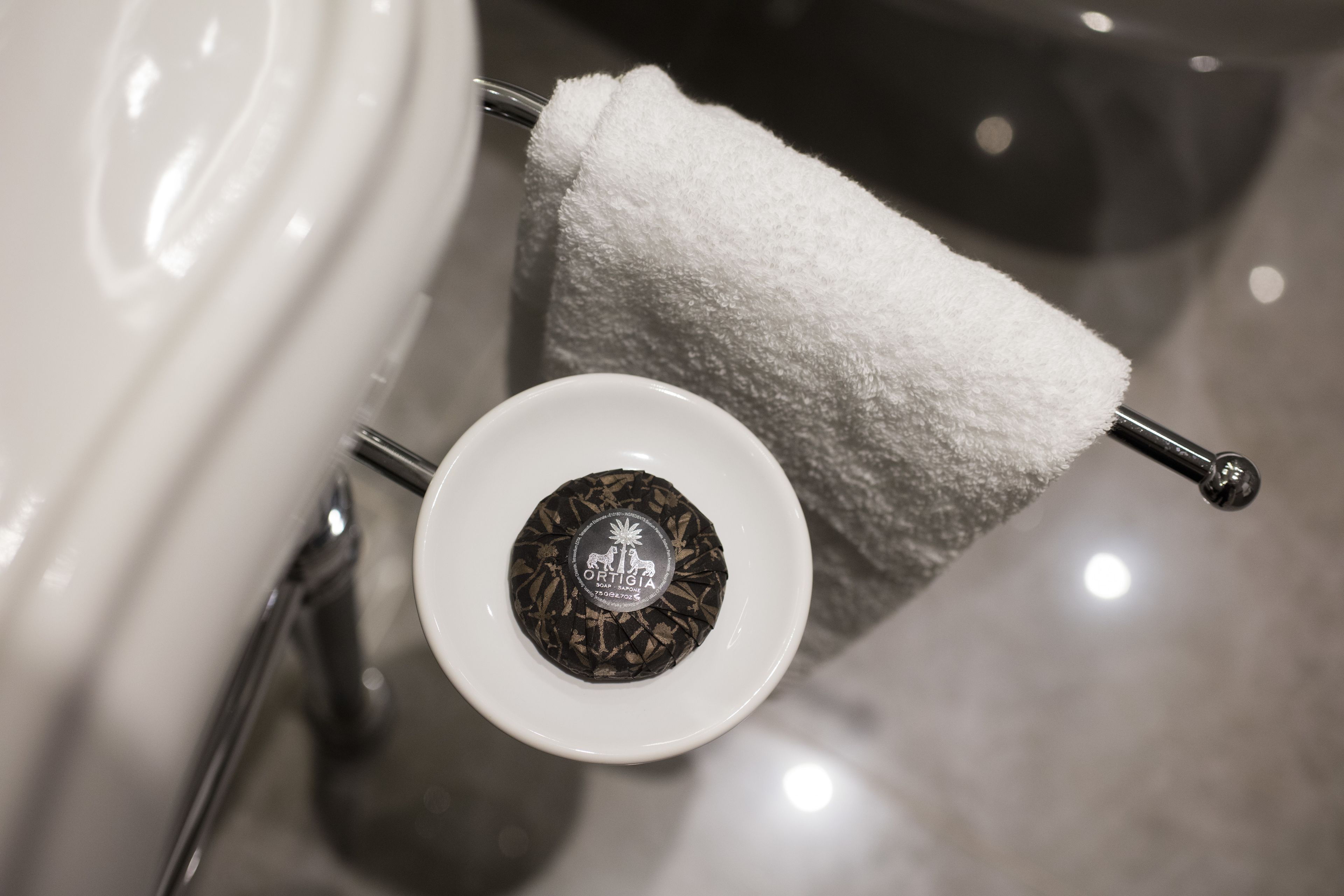 free toiletries, hair dryer, bathrobes, slippers