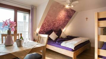 In-room safe, blackout curtains, iron/ironing board